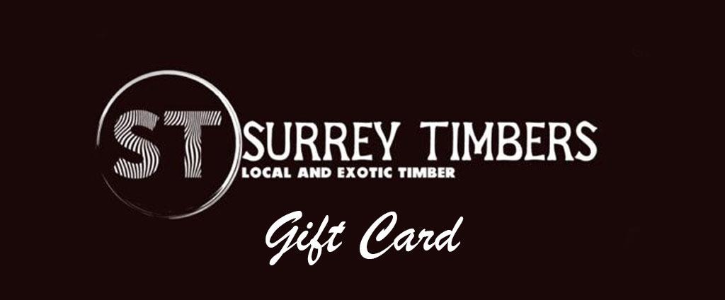 Surrey Timbers Gift Card