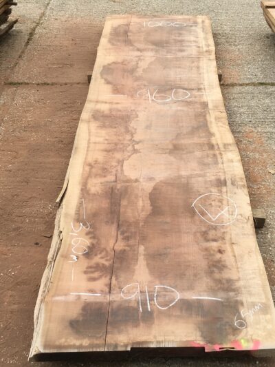 Air Dried Redwood Timber Slab