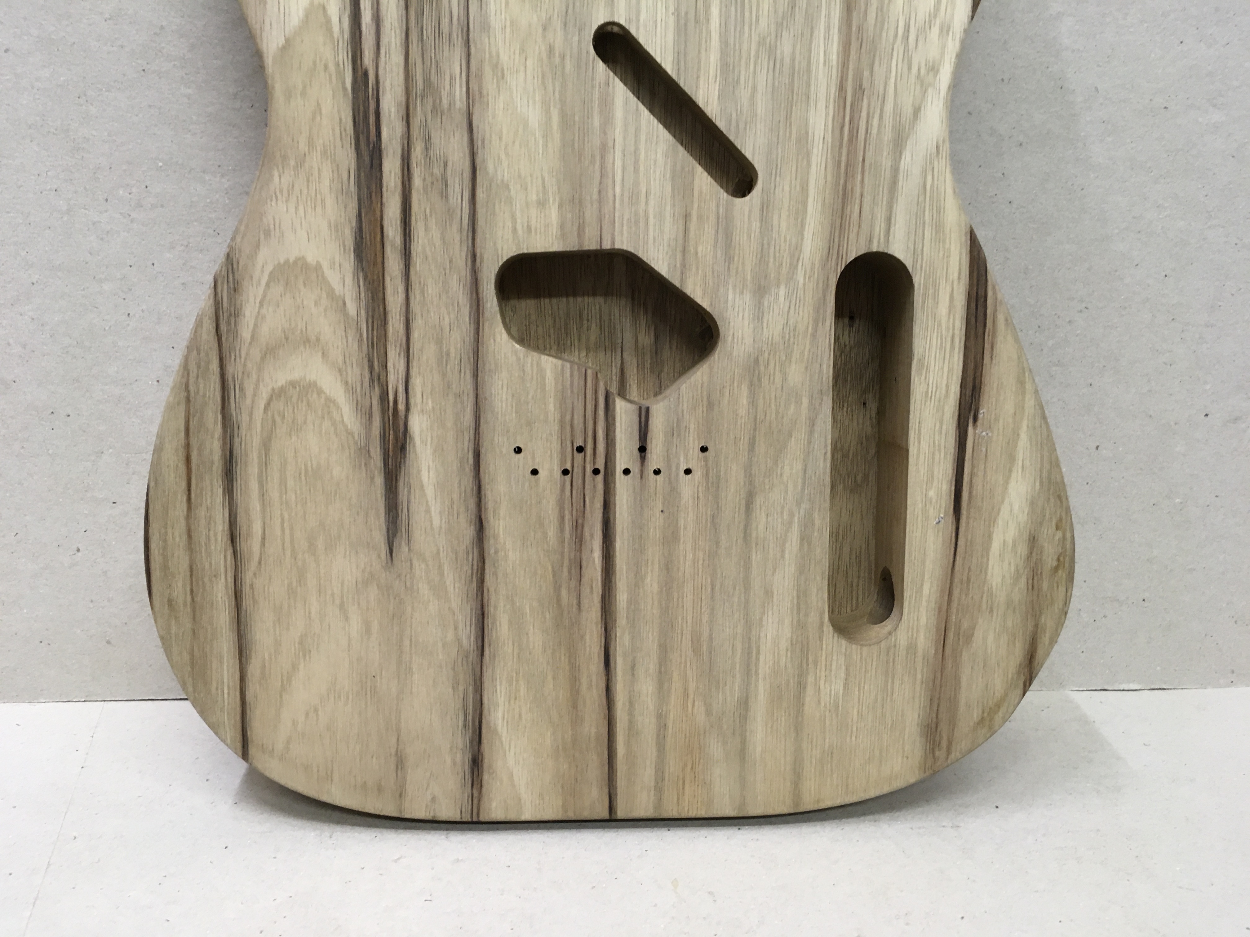 Black Limba Guitar Body - Telecaster Style