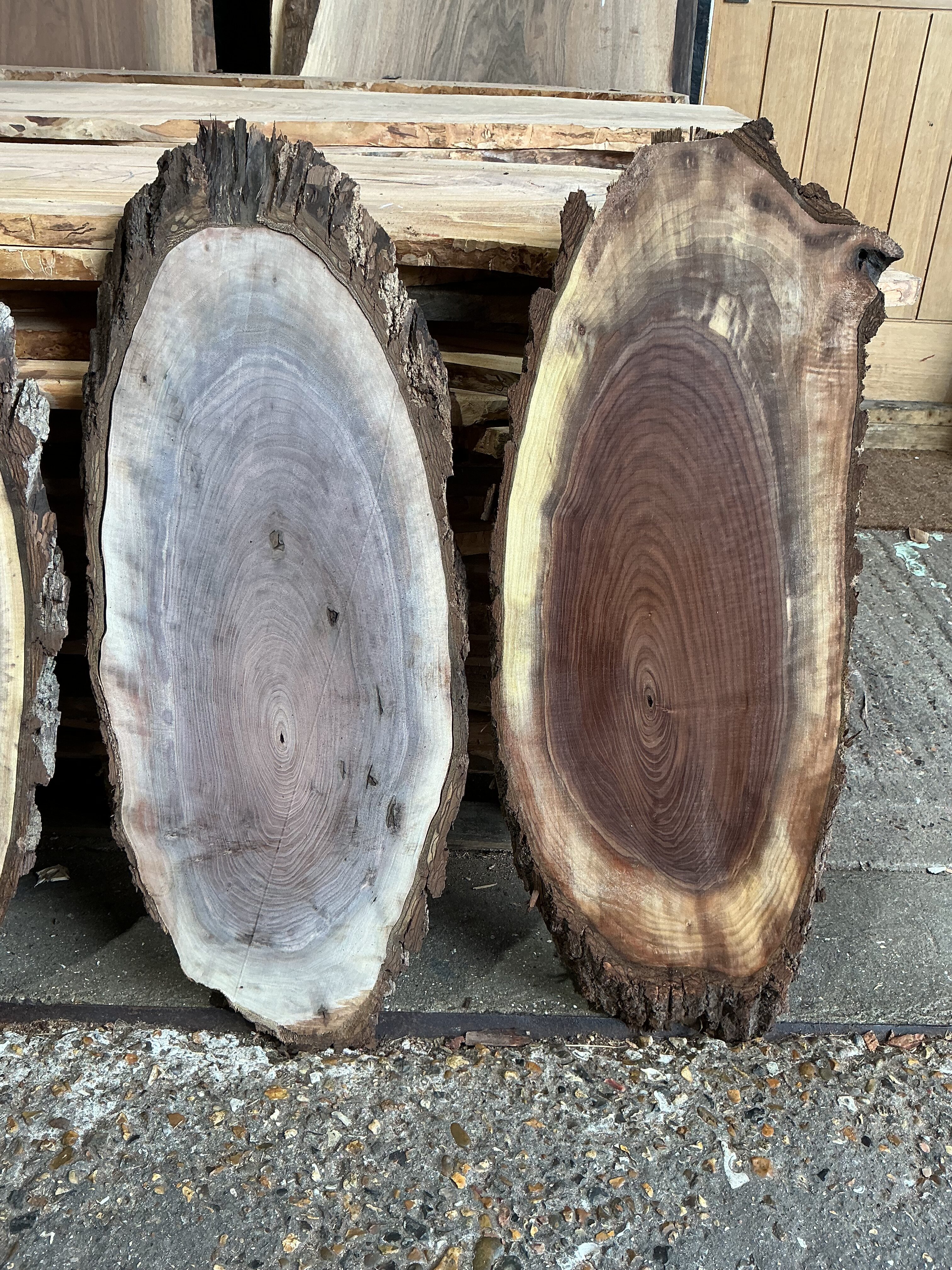 American Walnut Ovals