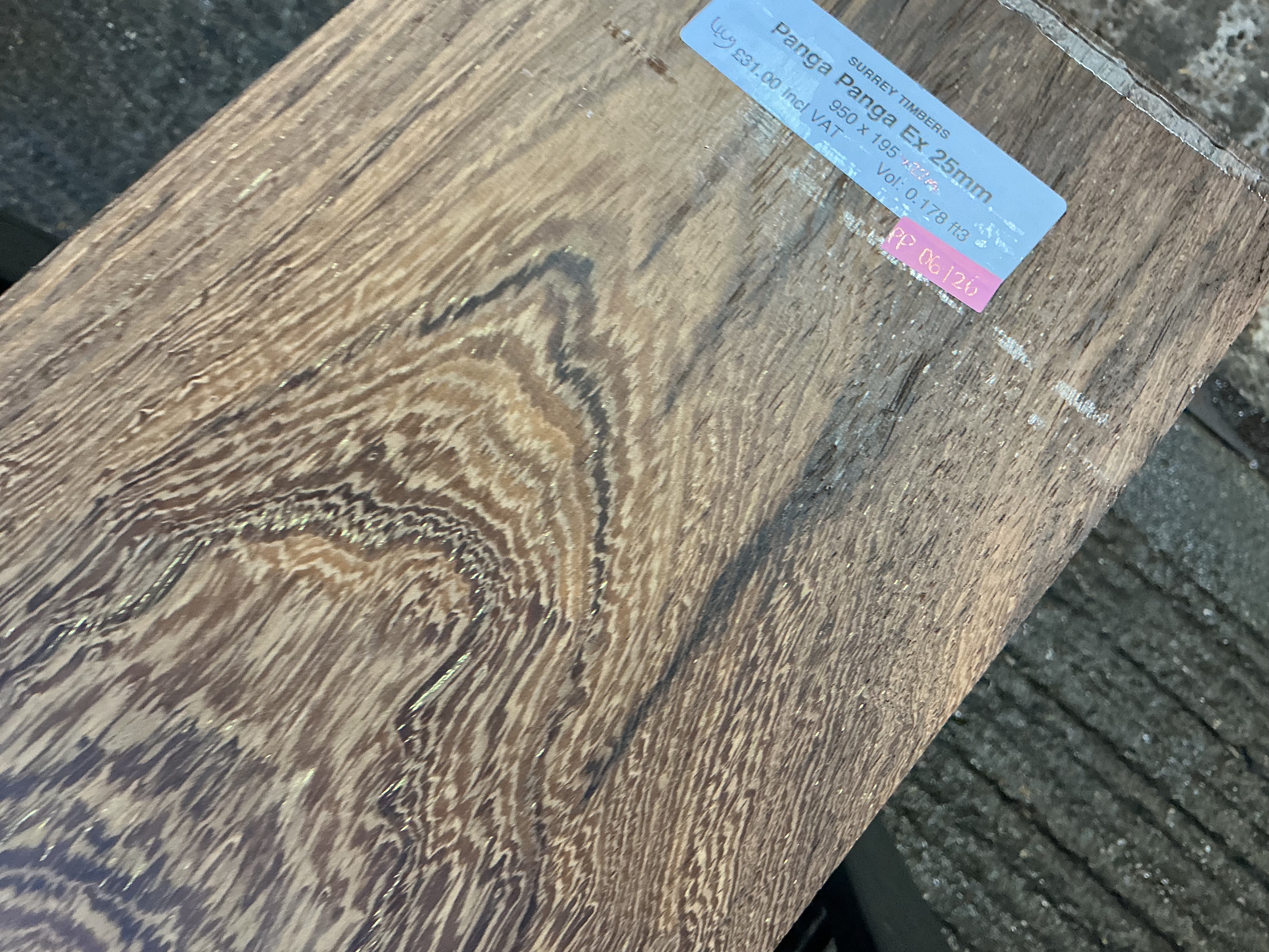 Panga Panga Timber 06/26 - Surrey Timbers ltd